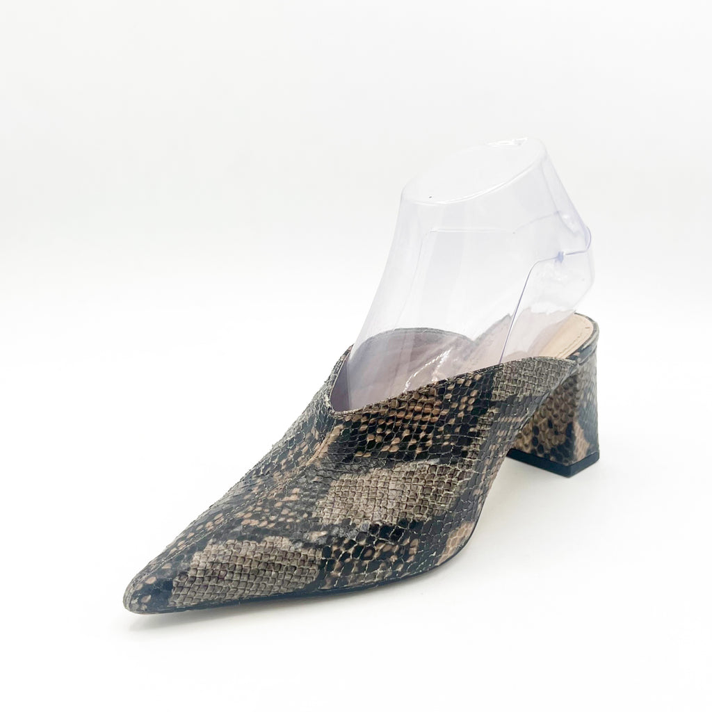 Zara high heel mules