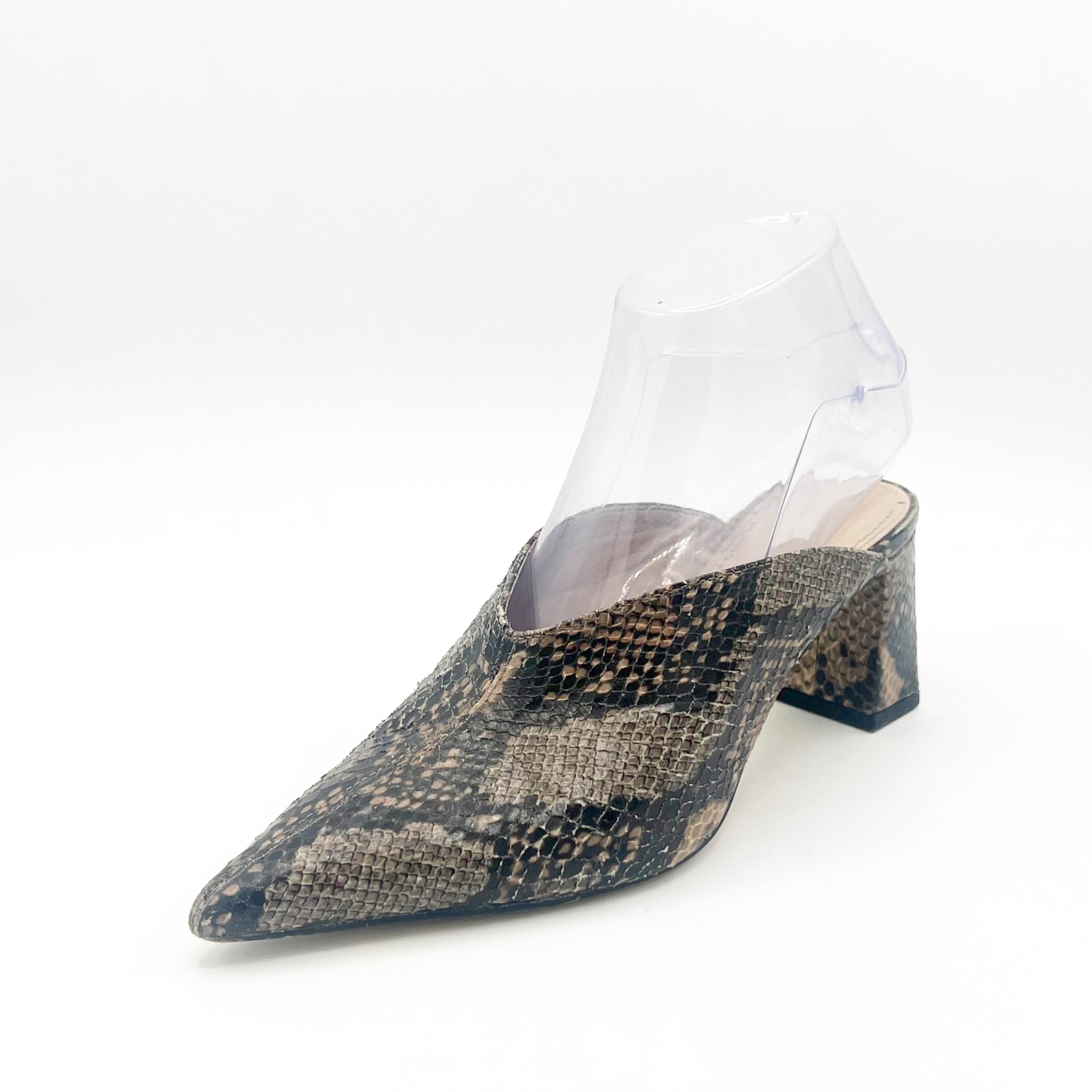 Zara high heel mules