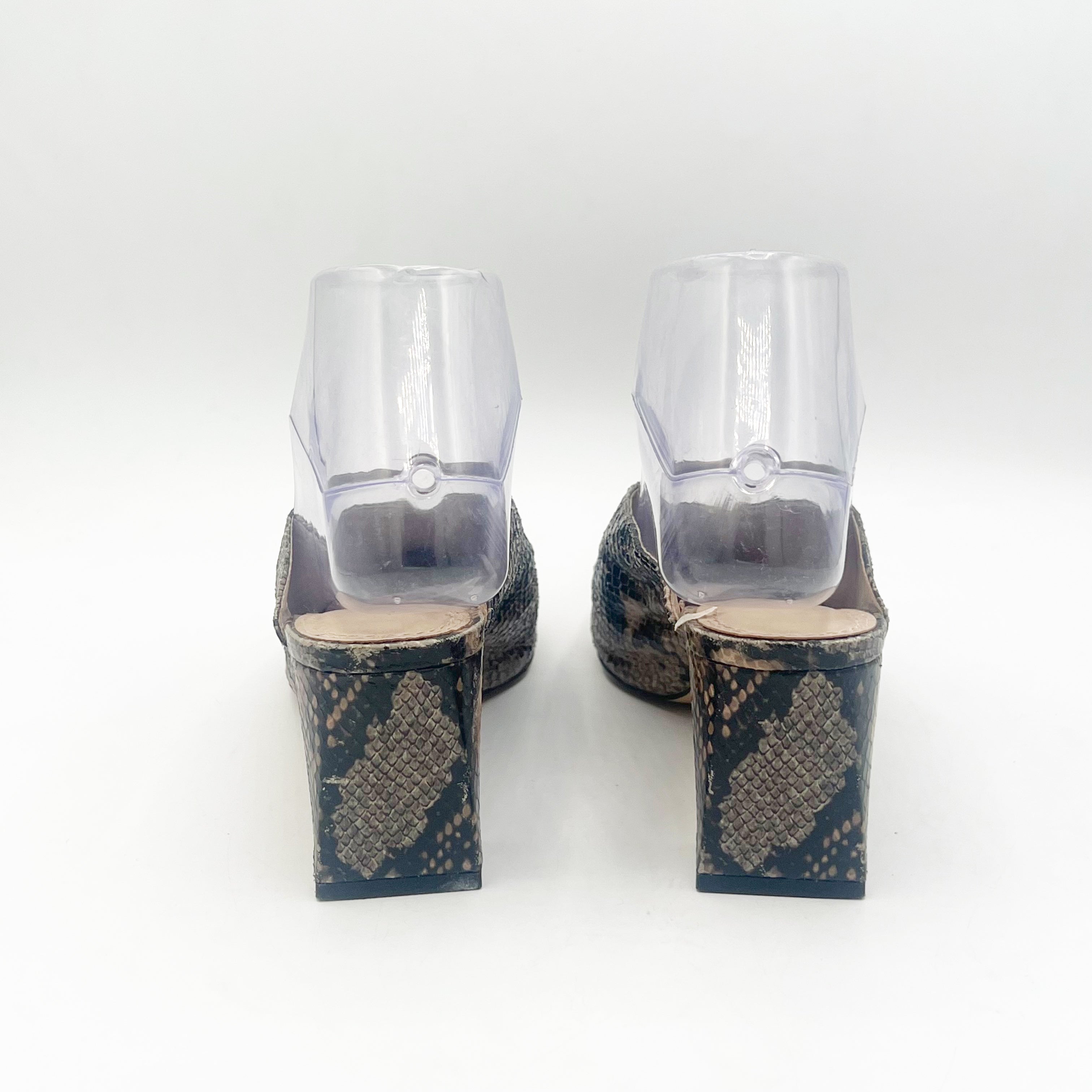 Zara high heel mules